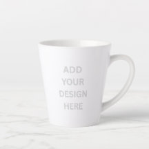 Create Your Own Custom Design Small 12oz Latte Mug