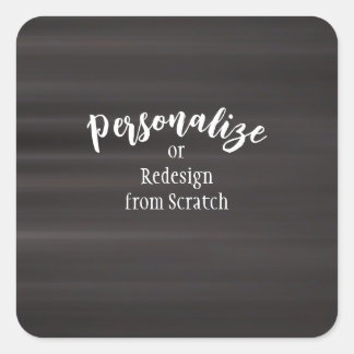 Create Your Own Custom Design Square Sticker