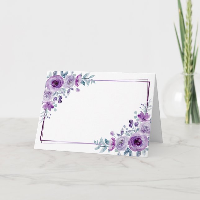 Create Your Own Custom Design Thank You Card (Front)