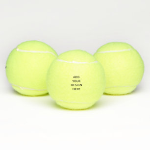Create Your Own Custom Design Unbranded Tennis Balls