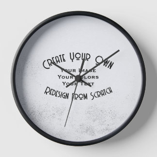 Create Your Own Custom Designed Clock
