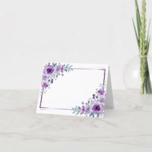 Create Your Own Custom DesignFolded Thank You Card