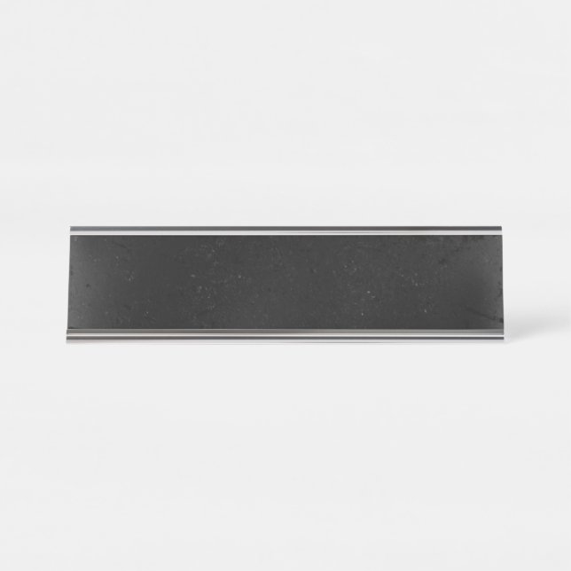 Create Your Own Custom Desk Name Plate (Front)