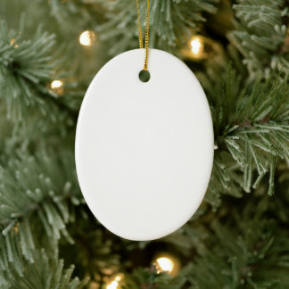 Create Your Own Custom Editable Photo Template Ceramic Ornament