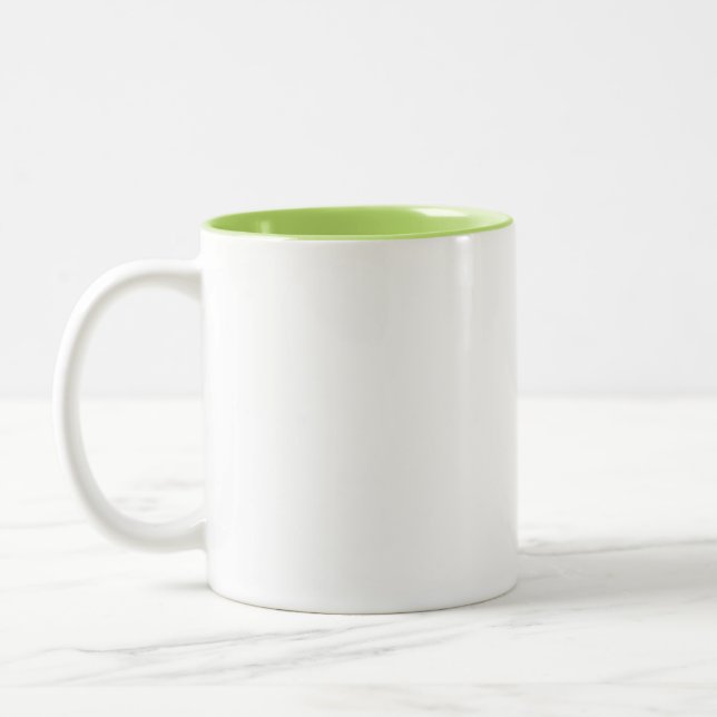  Create Your Own Custom Editable Photo Template Two-Tone Coffee Mug (Left)