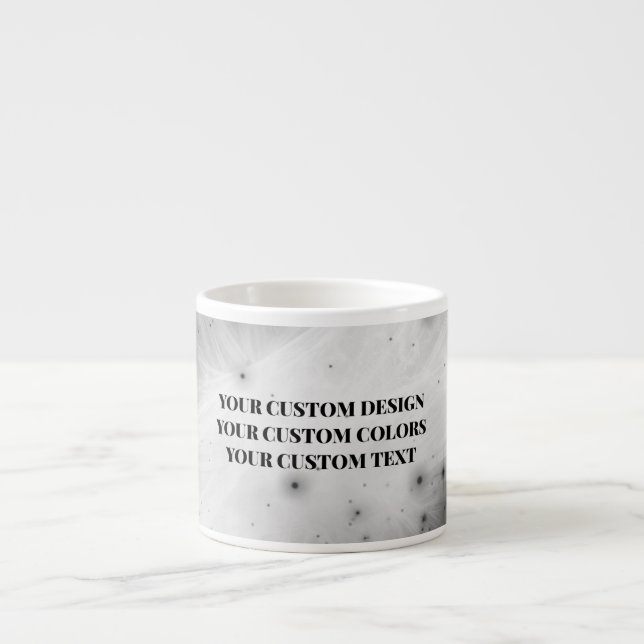 Create Your Own Custom Espresso Cup (Front)