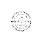 Create Your Own Custom Family Name Return Address