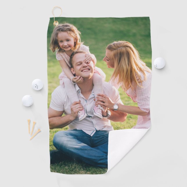 Create Your Own | Custom Family Photo Golf Towel (InSitu)