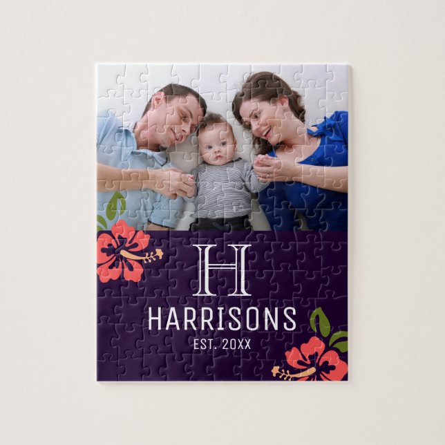 Create Your Own Custom Family Photo Jigsaw Puzzle (Vertical)