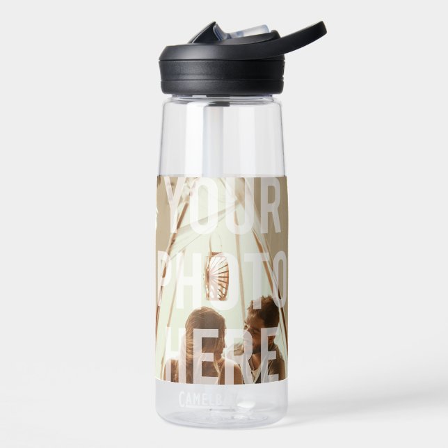 Create Your Own Custom Family Photo Keepsake Water Bottle (Left)