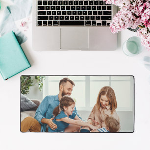 Create your Own Custom Family Photo Personalized Desk Mat
