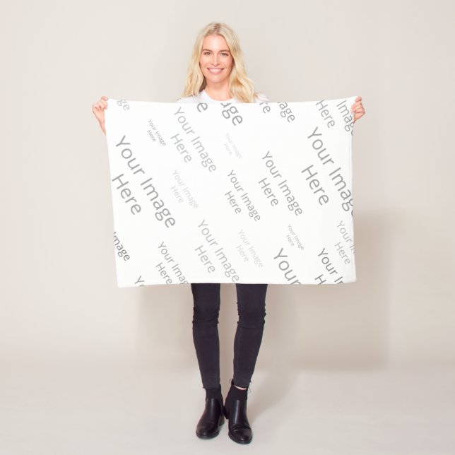 Create Your Own Custom Fleece Blanket, Baby (In Situ)