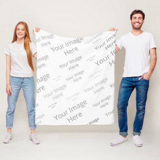 Create Your Own Custom Fleece Blanket, Medium