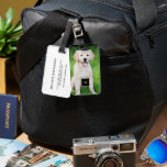 Create your own custom full photo monogram luggage tag<br><div class="desc">Modern luggage tag with full custom photo.
You can add your own most beautiful photo to personalize it.
You can change the name,  monogram and text,  if you need help please contact me.</div>