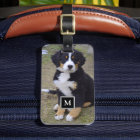 Create your own custom full photo monogram luggage