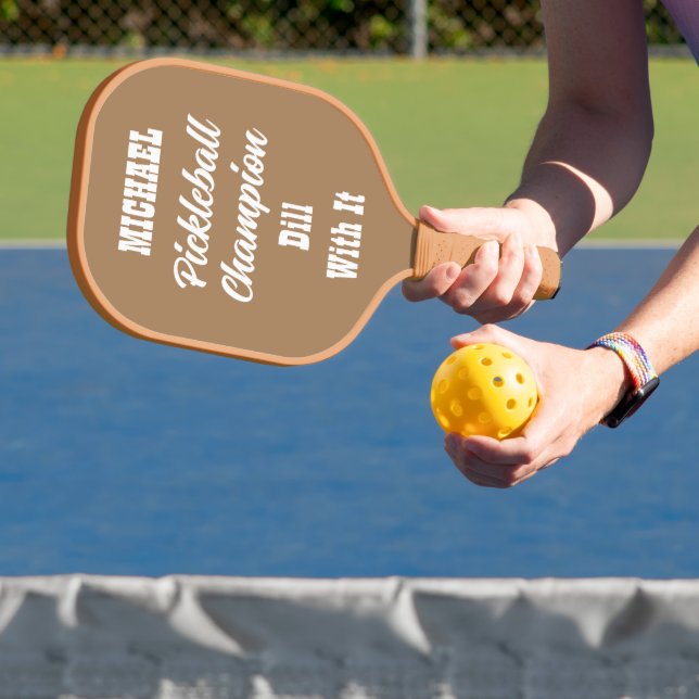 Create Your Own Custom Funny Message Pickleball Paddle (Insitu)