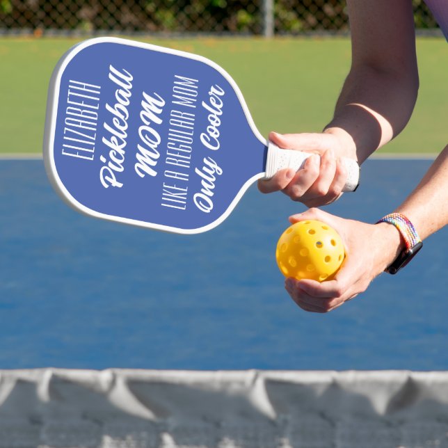Create Your Own Custom Funny Mom  Pickleball Paddle (Insitu)