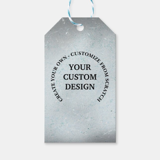 Create Your Own Custom Gift Tags (Front)
