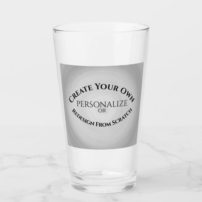 Create Your Own Custom Glass (Front)