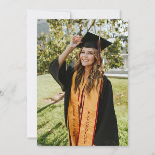 Create Your Own Custom Graduate Photo Announcement