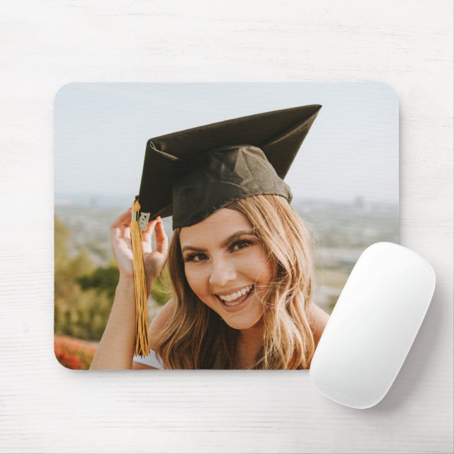 Create Your Own Custom Graduate Photo Mouse Pad (With Mouse)