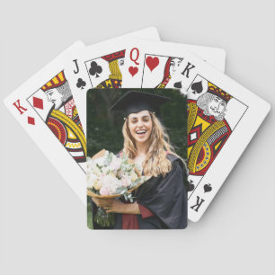 Create Your Own Custom Graduate Photo Playing Cards