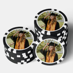 Create Your Own Custom Graduate Photo Poker Chips