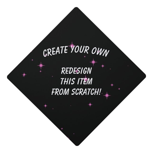 Create Your Own Custom Graduation Cap Topper (Front)