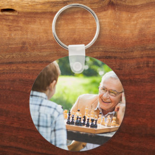 Create Your Own Custom Grandchildren Photo Gift Keychain