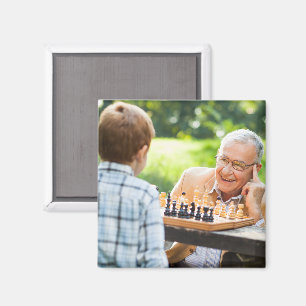 Create Your Own Custom Grandchildren Photo Gift Magnet