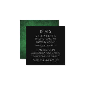 Create Your Own Custom Green Grunge Enclosure Card