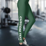 Create Your Own Custom Green Leggings<br><div class="desc">Create Your Own Custom Green Leggings.</div>