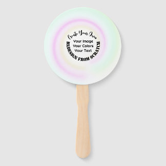 Create Your Own Custom Hand Fan