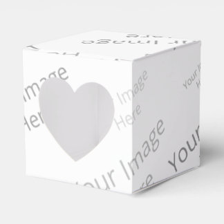 Create Your Own Custom Heart 2x2 Favour Box