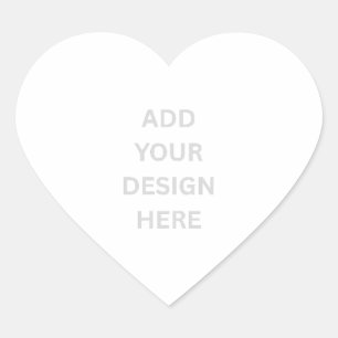 Create Your Own Custom Heart Stickers