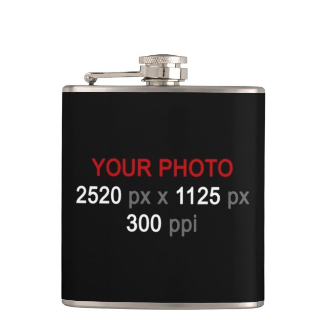 Create Your Own Custom Hip Flask (Front)