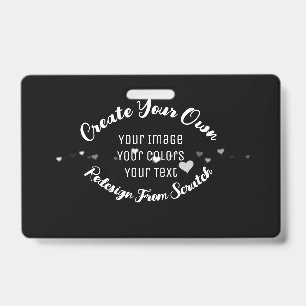 Create Your Own Custom Image Badge