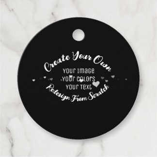 Create Your Own Custom Image Favour Tags