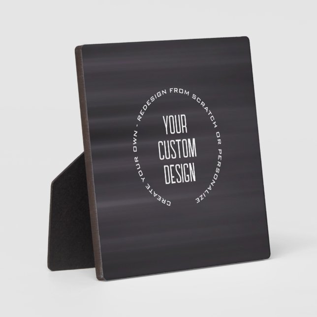 Create Your Own Custom Image Plaque (Front)
