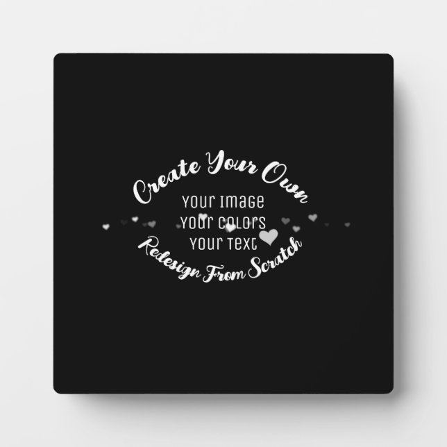 Create Your Own Custom Image Plaque (Front)