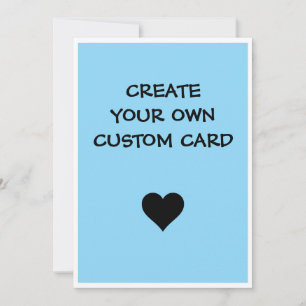 Create Your Own Custom  Invitation