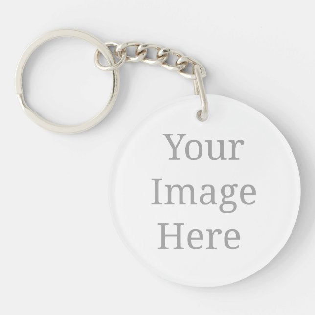 Create your own custom  keychain (Front)