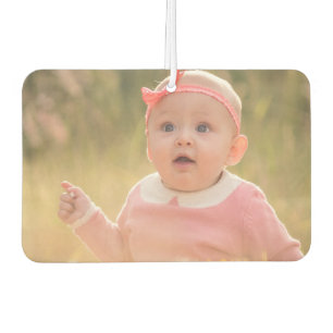 Create Your Own Custom Kids Children Photo Modern Air Freshener
