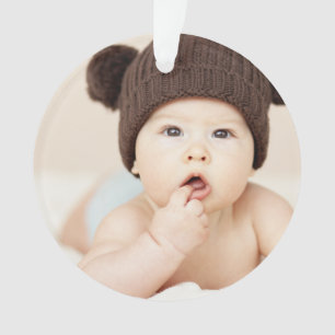 Create Your Own Custom Kids Children Photo Modern Ornament