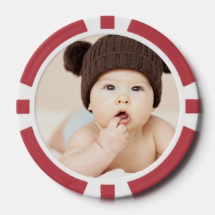 Create Your Own Custom Kids Children Photo Modern Poker Chips