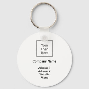 Create Your Own Custom Logo Company Promo Keychain