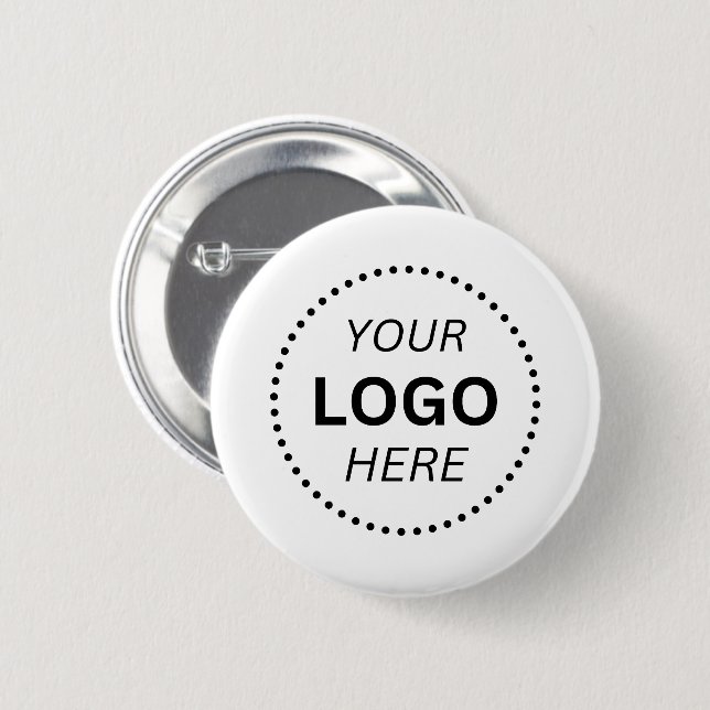 Create Your Own Custom Logo Design 2¼ Inch Round 2 Inch Round Button (Front & Back)