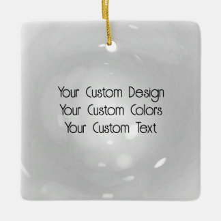 Create Your Own Custom Logo/Design Ceramic Ornament