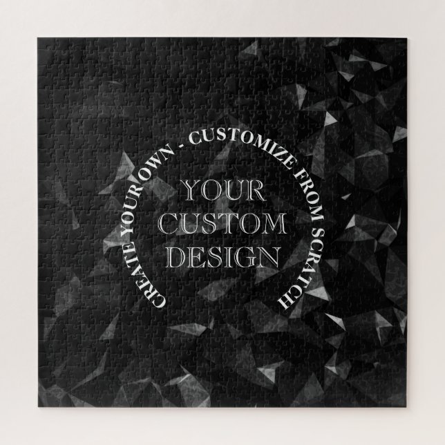 Create Your Own Custom Logo/Design Jigsaw Puzzle (Vertical)