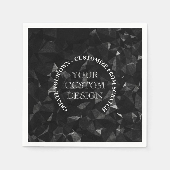 Create Your Own Custom Logo/Design Napkin (Front)